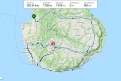 CARTE. Tour de Marie-Galante 2025 : parcours de la première étape entre Saint-Louis et Grand-Bourg