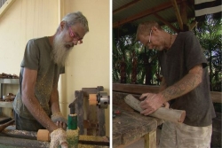 VIDÉO. Pour l'amour du bois : rencontre avec deux artisans de Koumac