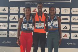 La Guyanaise Jessika Ringuet sacrée championne de France Espoir du 100 m