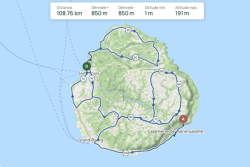 CARTE. Tour cycliste de Marie-Galante 2025 : Horaires et parcours des deux tronçons de la 4e étape