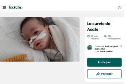 Un appel aux dons lancé pour aider Asafe, un bébé souffrant d'une malformation cardiaque, et ses parents