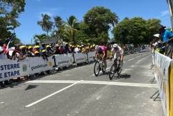 Tour cycliste de Marie-Galante 2025 : Sprint victorieux pour Kevin Le Cunff sur le 1er tronçon de la 4e étape avant un contre-la-montre décisif