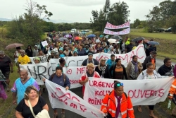 VIDEO. À Koné, les habitants du Nord ont marché pour leur santé