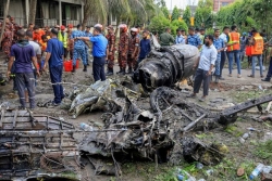 Bangladesh : un avion de l'armée s'écrase sur une école, au moins 20 morts