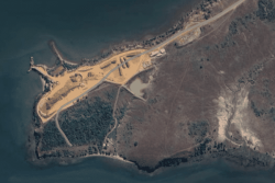 Un site de chargement de minerai de la NMC saccagé à Poya