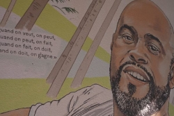 Une fresque en hommage à Lilian Dejean, héros guadeloupéen tombé à Grenoble