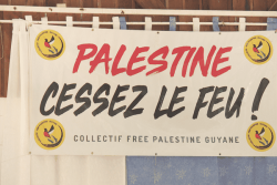 De Gaza à la Guyane, le collectif Free Palestine  fait entendre sa voix