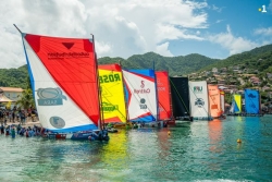 CARTE. Tour des yoles 2025 : 1ère étape, Diamant - Rivière-Pilote