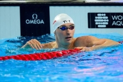 Mondiaux de natation: Maxime Grousset en demies "avec maîtrise" sur 50 m papillon