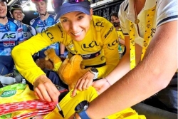 Tour de France féminin : la Mauricienne, Kimberley Le Court-Pienaar, en jaune