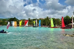 DIRECT. Tour des Yoles 2025 : top départ de la 2e étape ! Suivez la position des équipages en temps réel entre Rivière-Pilote et Sainte-Anne