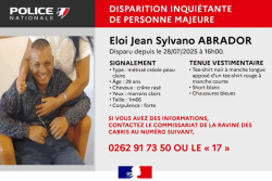 Disparition inquiétante à Saint-Pierre : un homme de 29 ans recherché depuis deux jours