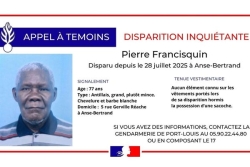 Disparition inquiétante à Anse-Bertrand : toujours aucune nouvelle de Pierre Francisquin