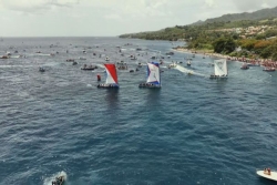 "Sur l'étape des Salines, le constat était alarmant, beaucoup de bouées ont été sectionnées", les marins-pêcheurs appellent à respecter leur matériel durant le Tour des yoles