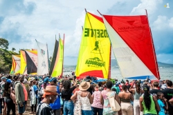 CARTE. Tour de Martinique des yoles 2025 : 8e étape, Fort-de-France - Le Diamant