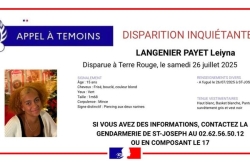 La gendarmerie de Saint-Joseph lance un appel à témoins pour retrouver Leiyna, 15 ans, en fugue depuis dix jours