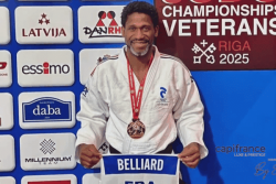 Portrait du champion de judo guyanais Daniel Belliard