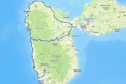 CARTE. Étape 8 Tour de Guadeloupe 2025 : Vieux-Habitants - Baillif : parcours, horaires, perturbations et zones de ravitaillement des coureurs