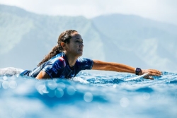 Tahiti Pro 2025 : Vahine Fierro éliminée en quart de finale face à la n°1 mondiale Molly Picklum