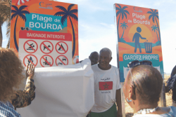 Lancement de la campagne signalétique des plages de Cayenne