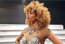 Jade Chantelle mannequin, chanteuse et meneuse de revue
