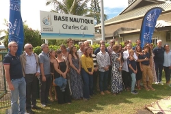 La base de la Côte-Blanche, à Nouméa, baptisée "centre nautique Charles-Cali"