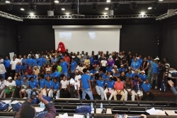 Accueil chaleureux pour les jeunes athlètes mahorais