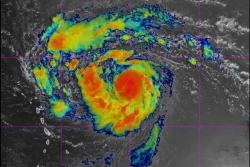 Ouragan Erin : un passage, au plus près, à 250 km de Saint-Martin et Saint-Barthélemy