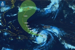 L’ouragan Erin devient un puissant ouragan de catégorie 4 : vigilance accrue aux Antilles