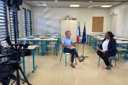 ENTRETIEN. Capacité d'accueil, fonds d'amorçage, attractivité : la ministre Élisabeth Borne fait le point à une semaine de la rentrée à Mayotte
