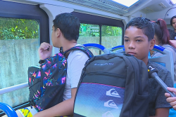Rentrée scolaire : routes fréquentées et bus bondés