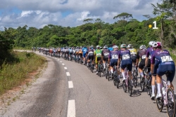 CARTE. Tour de Guyane 2025 : découvrez le tracé de l'étape 5 passant par Mana, Saut Sabbat, Saut-Laurent du Maroni et Apatou
