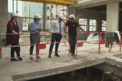 Vieillissement de la population de Saint-Pierre-et-Miquelon : visite du chantier de la future résidence autonomie à Saint-Pierre