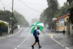 Vigilance fortes pluies et orages sur l’Est et le Sud-Est de La Réunion