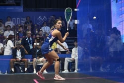 La Réunionnaise Kara Lincou, jeune espoir du squash français, s'inscrit dans les pas de son oncle