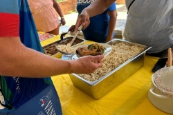 Tour de Guyane 2025. Un maillot jaune végan, des pâtes au petit-déjeuner et du gel énergétique pendant la course... Dans l'assiette des coureurs cyclistes