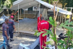 Comores : l'hôpital de campagne d'Anjouan, installé lors de l'épidémie de choléra, démantelé