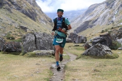 Robin Coinus termine deuxième du 120 km du Grand Raid des Pyrénées