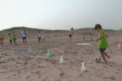 A Miquelon-Langlade, les jeunes de l'ASSP peaufinent leur jeu pendant les vacances