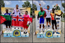 Championnat de la Caraïbe des jeunes : médaille d'argent pour Dahlia Reine et Néhémy Jean-Baptiste sur le contre-la-montre 