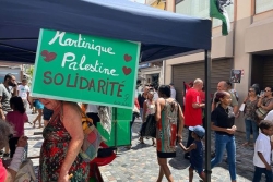 Nouvelle marche de soutien aux Palestiniens à Fort-de-France
