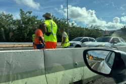 Suraccident sur l'autoroute, quatre personnes blessées dont un agent de la CTM en urgence absolue