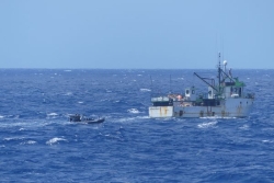 Près de six tonnes de cocaïne saisies par la Marine française au large de l'Afrique