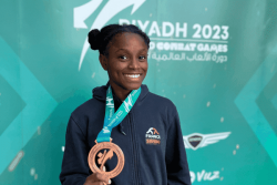 Séphora Corcher, la Guyanaise qui fait briller le sambo sur la scène mondiale