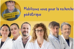 Septembre en Or contre les cancers pédiatriques : la recherche a besoin de vos dons !