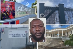 Arrivée en Guadeloupe de Kathron "Cuchi" Fortune, considéré comme le "premier tueur en série de la Caraïbe"