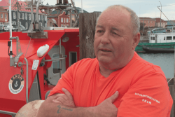 Enrique Perez, président de la station de sauvetage de Saint-Pierre nommé au grade de Chevalier du Mérite maritime