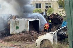 Incendie à Longoni 