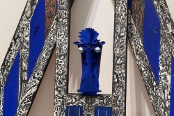 VIDEO. Le bleu de Serge Goudin-Thébia célébré à la Fondation Clément