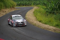 Course de côte auto du François : Rodrigue Théodore a dû composer avec les gouttes